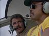 Magnum (Tom Selleck) & T.C. (Roger E. Mosley) - in the Chopper