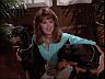 Goldie Morris (Lee Purcell) & Zeus and Apollo