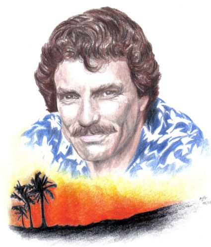 Thomas Magnum #1 (by Andy Groom)