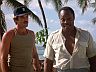 Magnum (Tom Selleck) & T.C. (Roger E. Mosley)