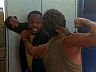 T.C. (Roger E. Mosley) & Magnum (Tom Selleck)