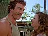 Magnum (Tom Selleck) & Adelaide Malone (Christine Belford)