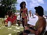 Rick (Larry Manetti), Digger (Erin Gray) & Magnum (Tom Selleck)