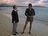 Higgins (John Hillerman) & Magnum (Tom Selleck)