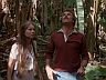 Sharon Karns (Shawn Hoskins) & Magnum (Tom Selleck) & T.C. (Roger E. Mosley)