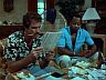 Magnum (Tom Selleck) & T.C. (Roger E. Mosley)
