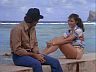 Margo Perina (Mimi Rogers) & Magnum (Tom Selleck)