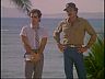 Eric Daniels (Kario Salem) & Magnum (Tom Selleck)
