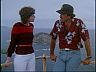 Dr. Karen Harmon (Marcia Strassman) & Magnum (Tom Selleck)