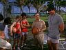 Higgins (John Hillerman) & Magnum (Tom Selleck) - Estate Lawn