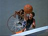 T.C. (Roger E. Mosley) & Magnum (Tom Selleck) - Basketball