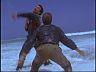 Magnum (Tom Selleck) & Morgan Lyden (Stunt Double)