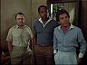 Higgins (John Hillerman), T.C. (Roger E. Mosley) & Rick (Larry Manetti)