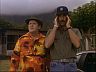 Luther Gillis (Eugene Roche) & Magnum (Tom Selleck)