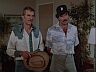 Lacy Fletcher (Dennis Weaver) & Magnum (Tom Selleck)