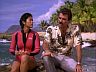 Llima Parker (Haunani Minn) & Magnum (Tom Selleck)
