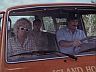 Rick (Larry Manetti), Higgins (John Hillerman) & Magnum (Tom Selleck)