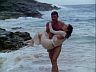 Magnum (Tom Selleck) & Lauren Henderson (Cynthia Sikes)
