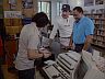 Magnum (Tom Selleck) & T.C. (Roger E. Mosley) Video Store