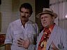 Magnum (Tom Selleck) & Luther Gillis (Eugene Roche)