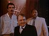 Magnum (Tom Selleck), Higgins (John Hillerman) & T.C. (Roger E. Mosley)