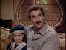 Lily Catherine (Kristen Carreira) & Magnum (Tom Selleck)