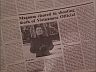 Newspaper Clipping - Magnum Cleared...