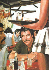 Thomas Magnum Painting